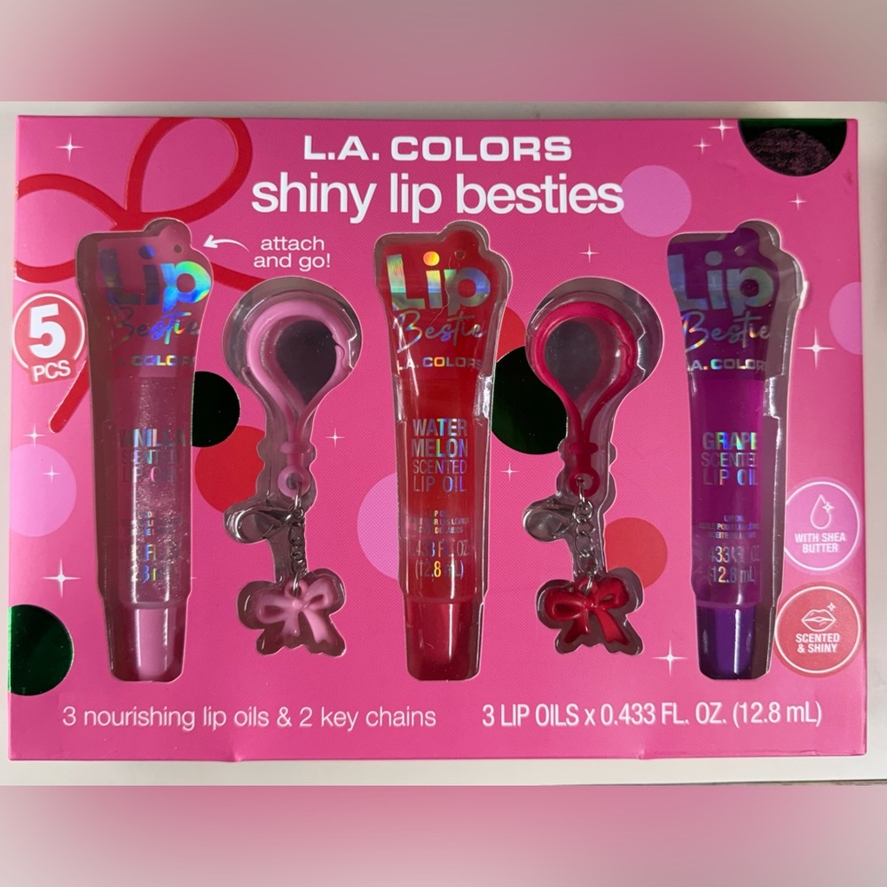 L.A. Colors Shiny Lip Besties Nourishing Set